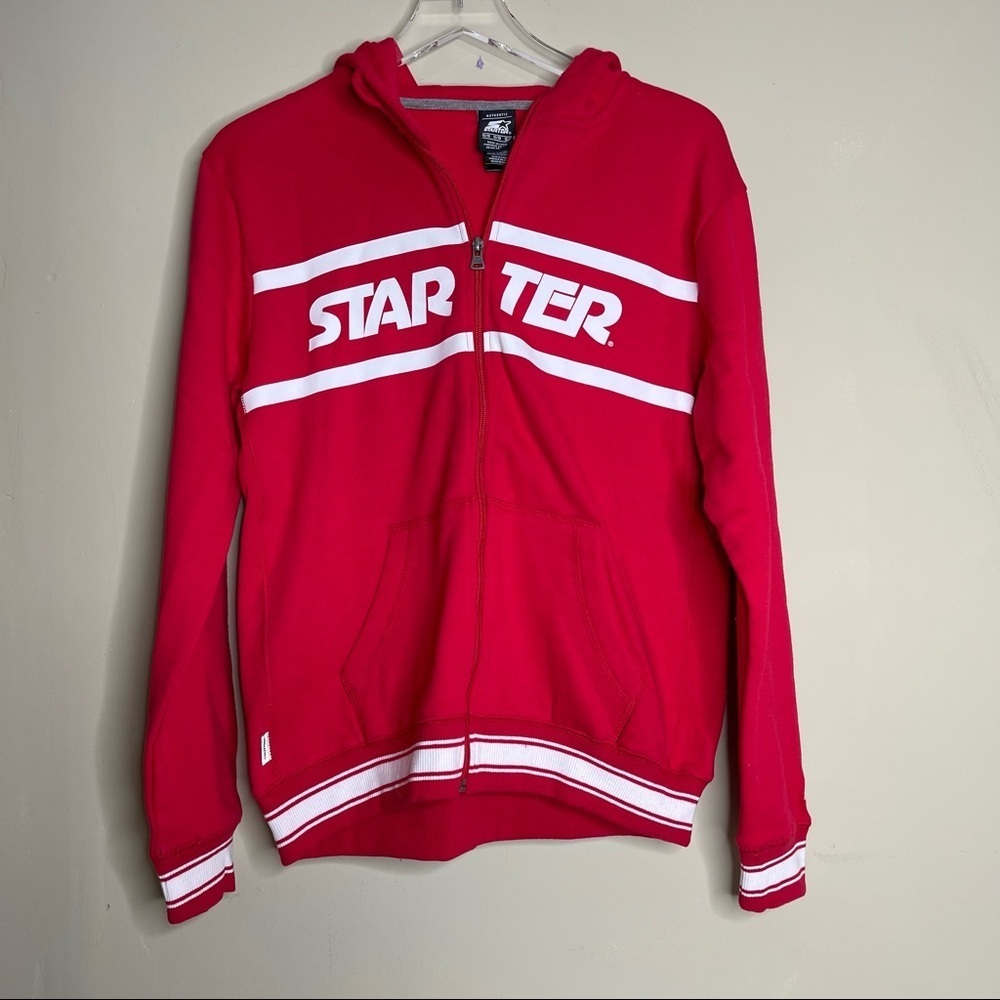 Starter Zip-Up Logo Hoodie unisex